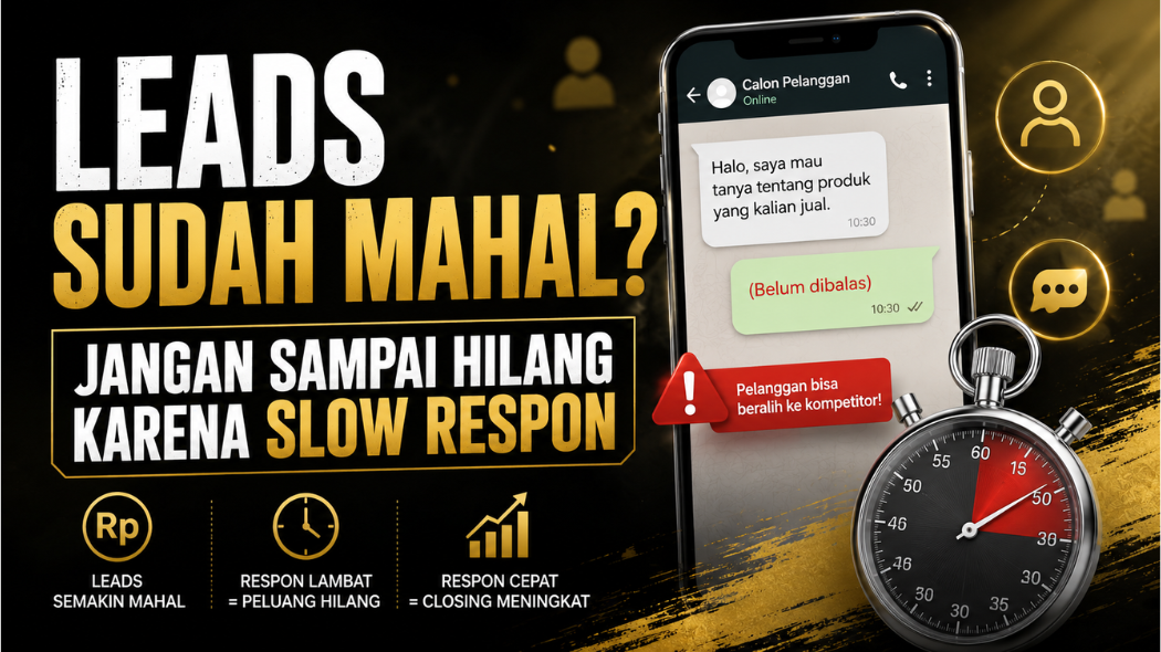 leads sudah mahal? jangan sampai hilang