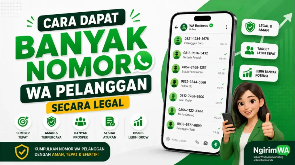 cara dapat banyak nomor wa